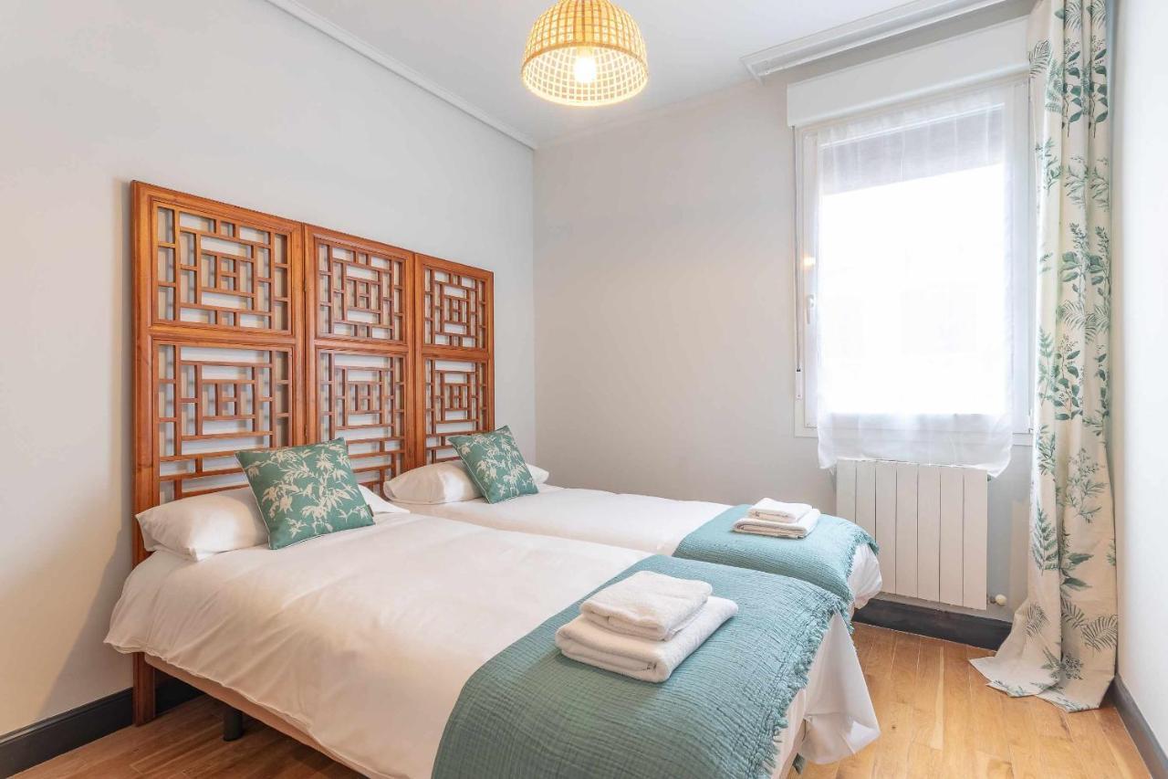 Apartamento Kuia Con Vistas Frontales A La Ria De Bilbao Cerca Del Metro Erandio Luaran gambar